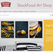 Unique posters and gifts from the new StockFood Art Shop quick and easy to order online